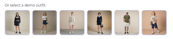 Demo clothing collection